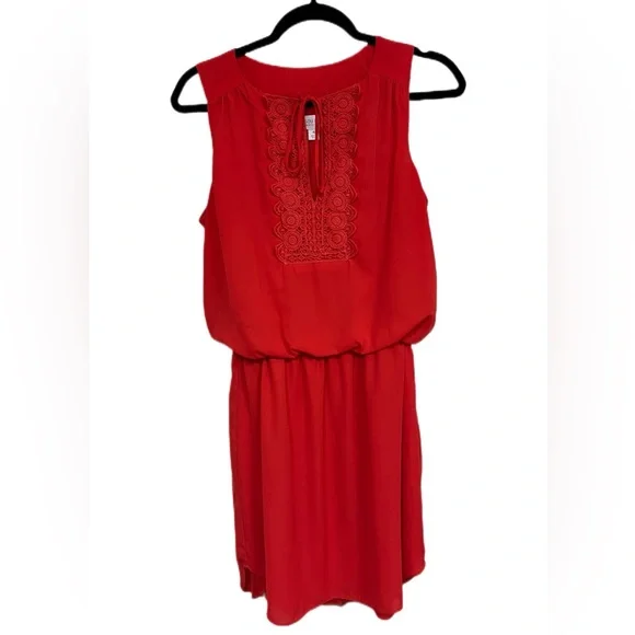 jax red lace dress Alexandra main image 1